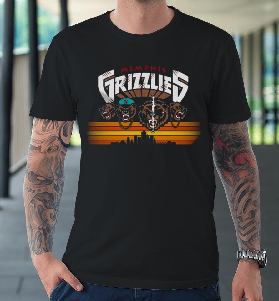 Memphis Grizzlies Three 6 Mafia X Br Remix Premium T-Shirt