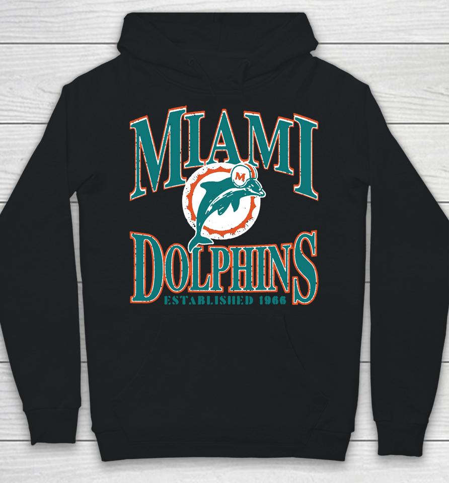 Men's 2022 Miami Dolphins Playability Logo Est 1965 Hoodie