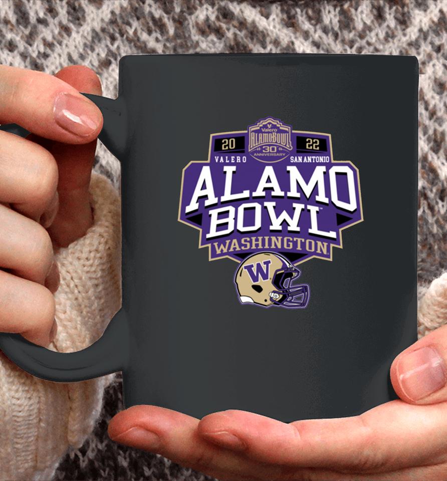Men's 2022 Valero Alamo Bowl Washington Purple Coffee Mug