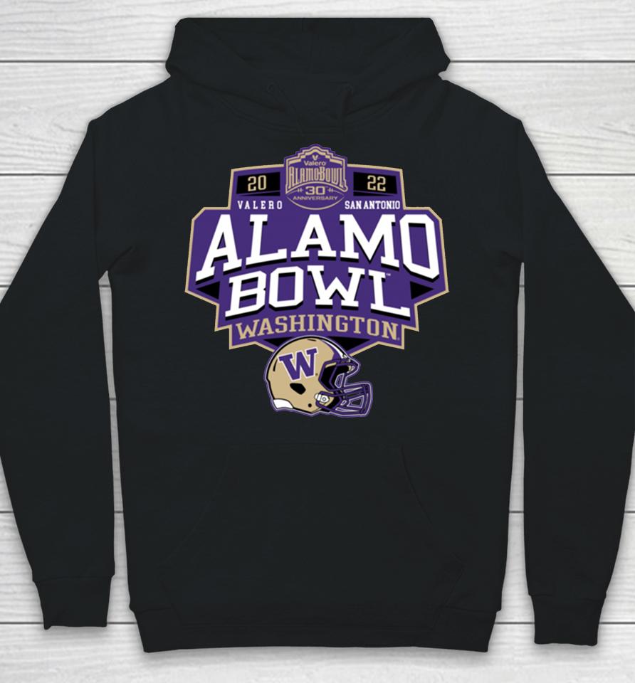 Men's 2022 Valero Alamo Bowl Washington Purple Hoodie