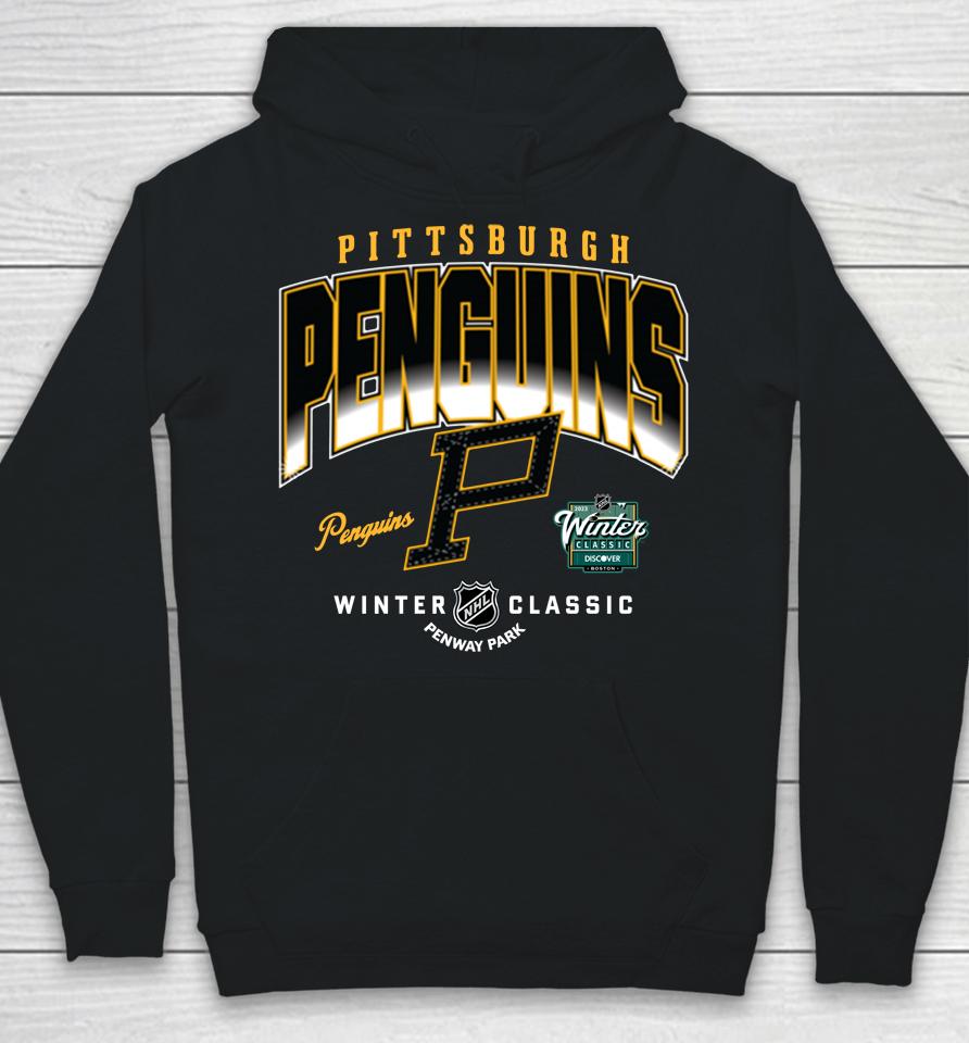 Men's 2023 Pittsburgh Penguins Nhl Winter Classic Fade Hoodie