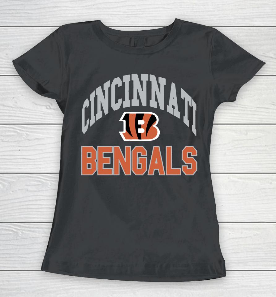 Men's 47 Black Cincinnati Bengals Irving Women T-Shirt