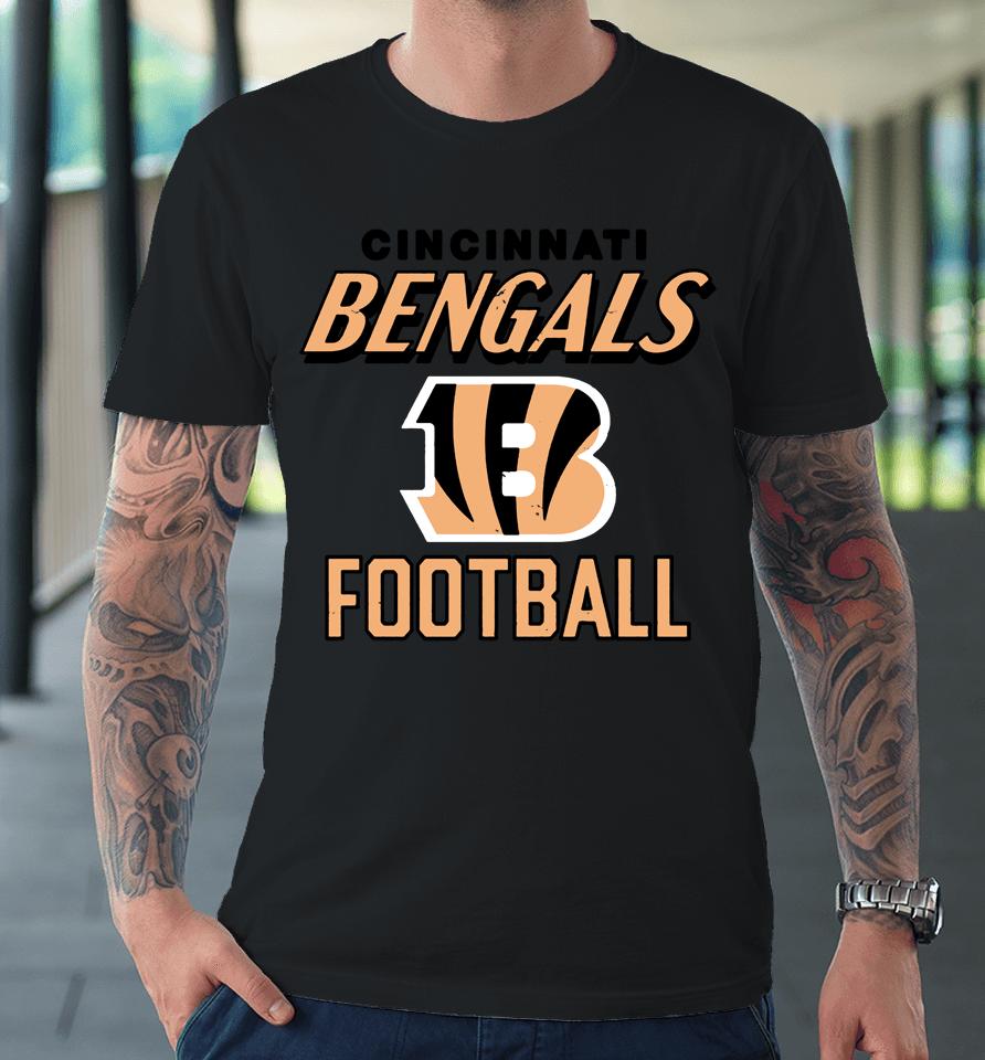 Men's 47 Cincinnati Bengals Brand Dozer Franklin Premium T-Shirt