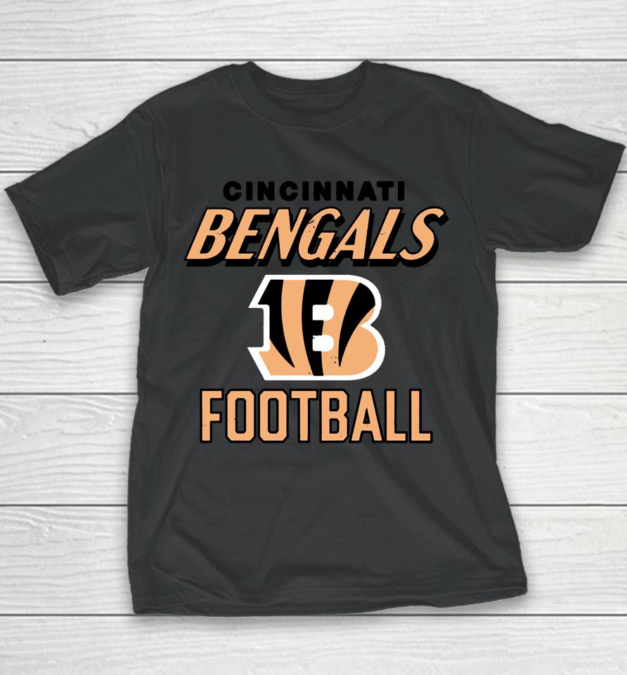 Men's 47 Cincinnati Bengals Brand Dozer Franklin Youth T-Shirt