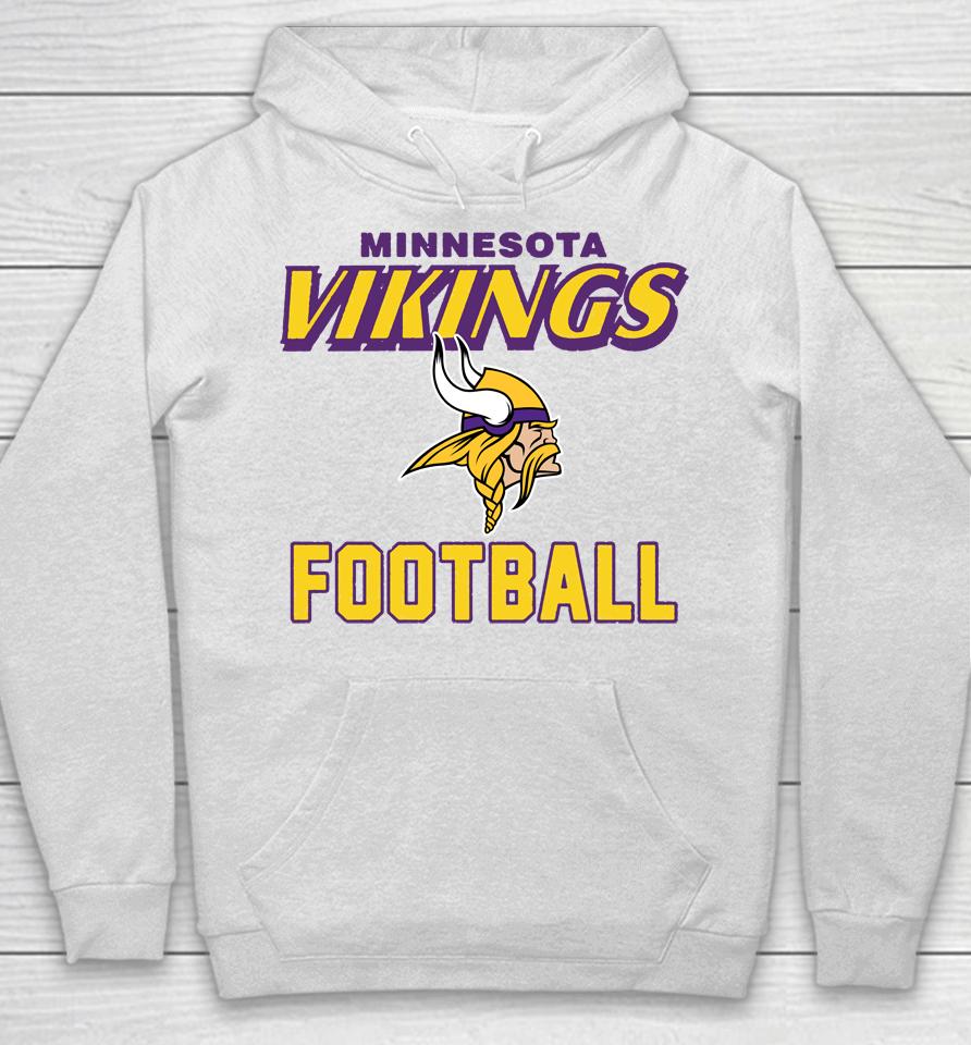 Men's '47 Minnesota Vikings Brand Dozer Franklin Hoodie