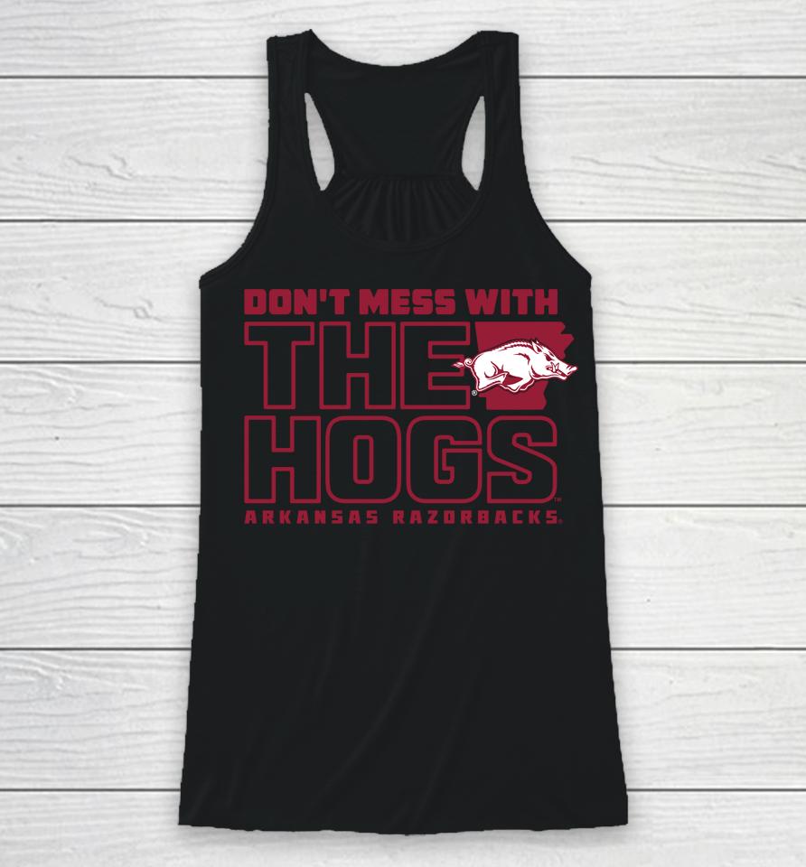 Men's Arkansas Razorbacks Don't Mess With The Hogs Racerback Tank