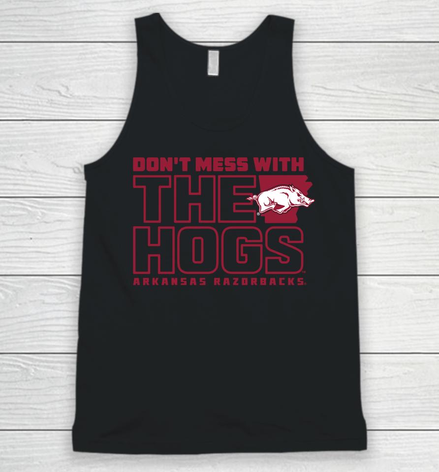 Men's Arkansas Razorbacks Don't Mess With The Hogs Unisex Tank Top