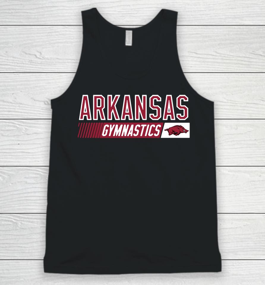 Men's Arkansas Razorbacks Kinetic Energy Gymnastics Unisex Tank Top