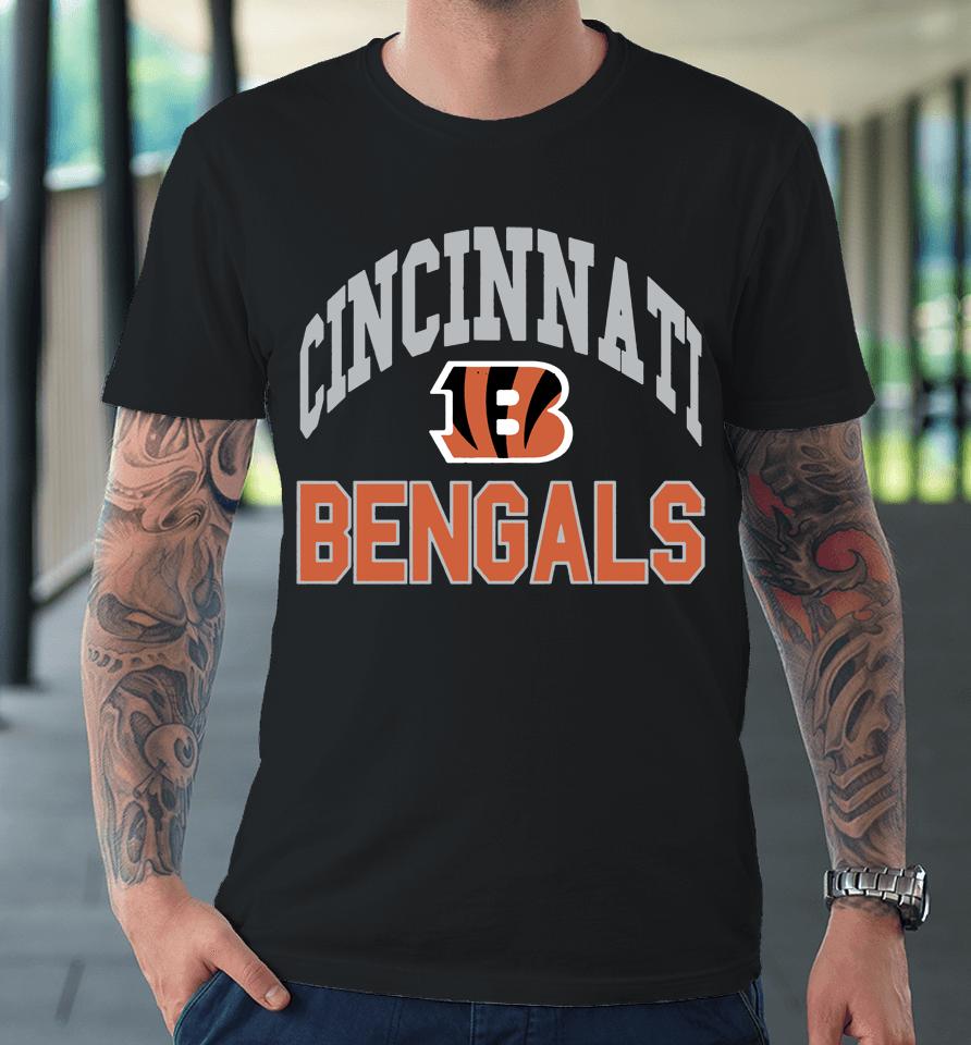 Men's Black Cincinnati Bengals Irving Premium T-Shirt
