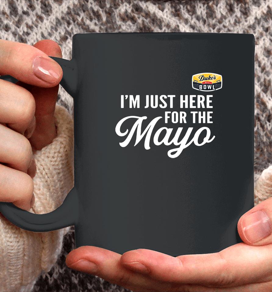 Men's Black Duke's Mayo Bowl I'm Just Here For The Mayo Coffee Mug