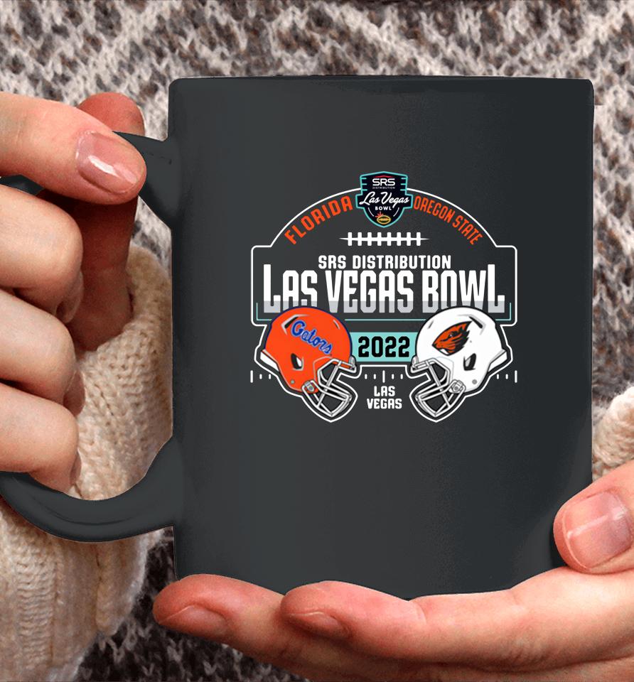 Men's Blue 84 Oregon State Beavers Vs Florida Gators 2022 Las Vegas Bowl Matchup Coffee Mug