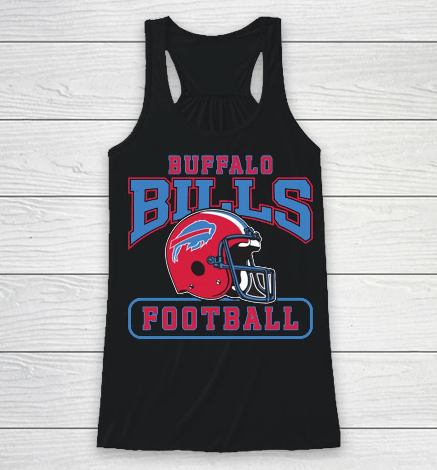 Men's Buffalo Bills Football Platform Franklin Throwback Racerback Tank