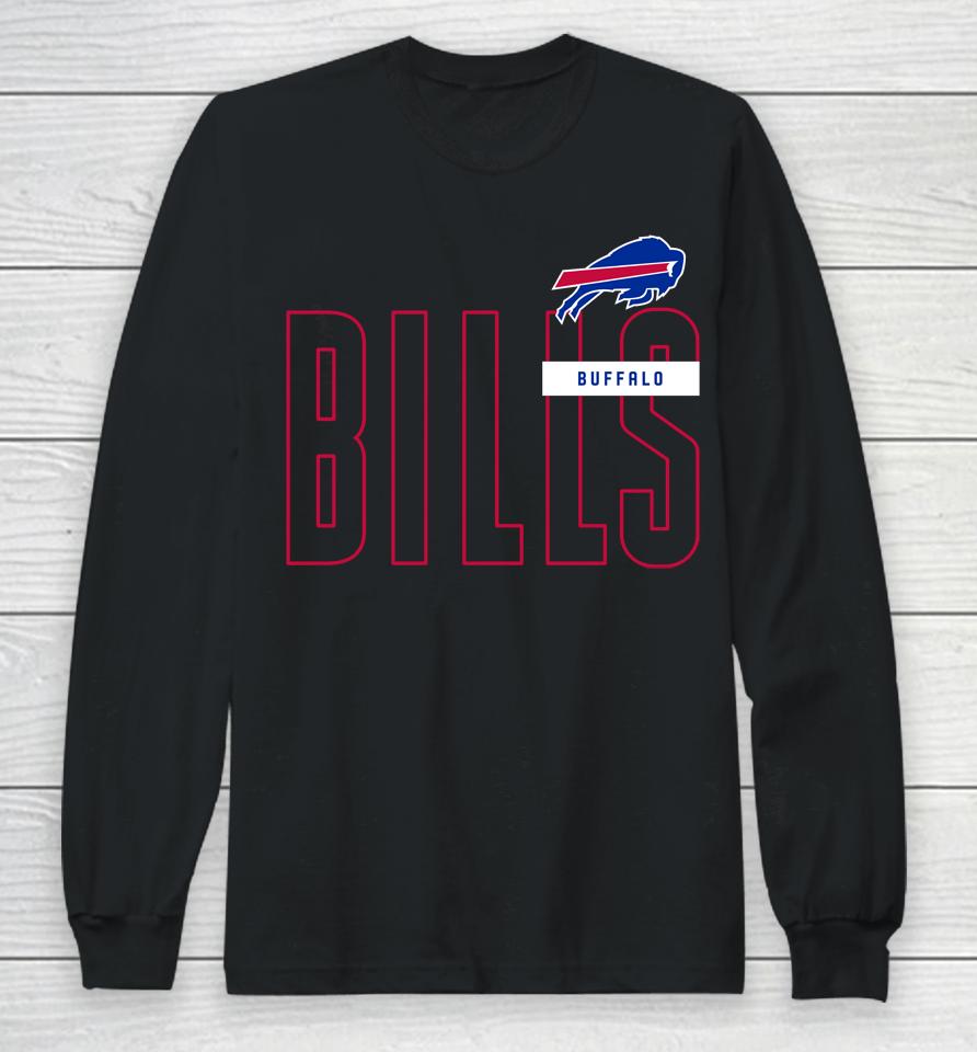 Men's Buffalo Bills Royal Performance Team Long Sleeve T-Shirt