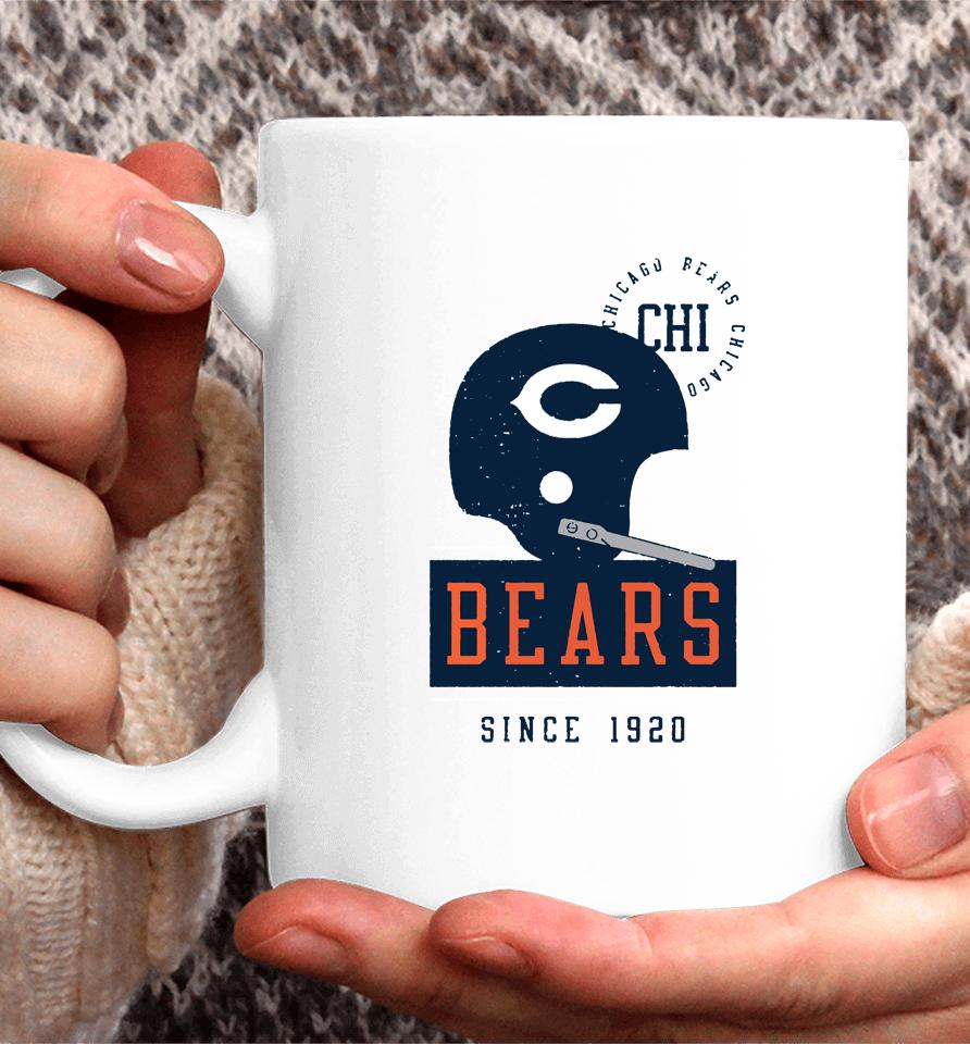 Men's Chicago Bears Club Rewind Playback Helmet Since 1920 Coffee Mug