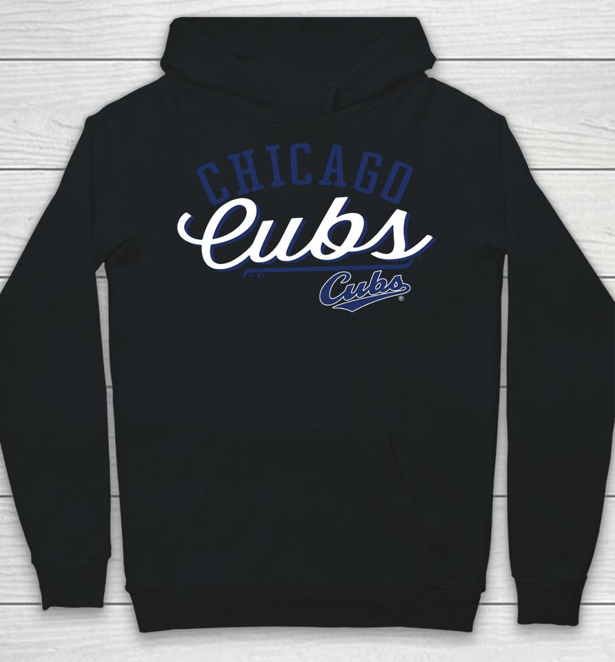 Men's Chicago Cubs Fanatics Branded Heather Gray Simplicity Hoodie