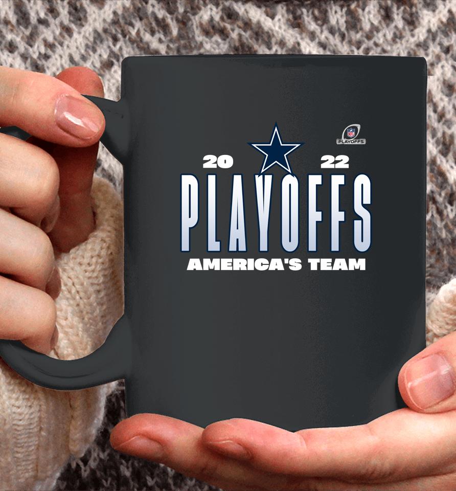 Men's Dallas Cowboys Fanatics Branded Charcoal 2022 Nfl Playoffs Our Time Coffee Mug