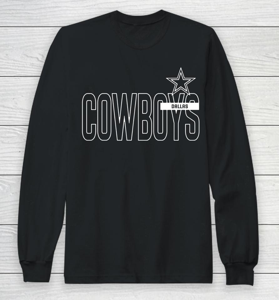 Men's Dallas Cowboys Performance Team Long Sleeve T-Shirt