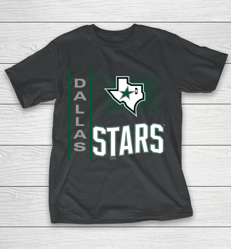 Men's Dallas Stars Fanatics Branded Black Team Jersey Inspired T-Shirt