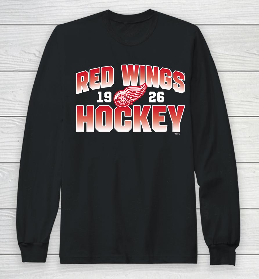Men's Detroit Red Wings Fanatics Branded Red Skate Or Die Long Sleeve T-Shirt