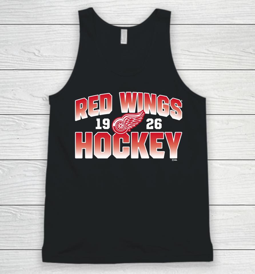 Men's Detroit Red Wings Fanatics Branded Red Skate Or Die Unisex Tank Top