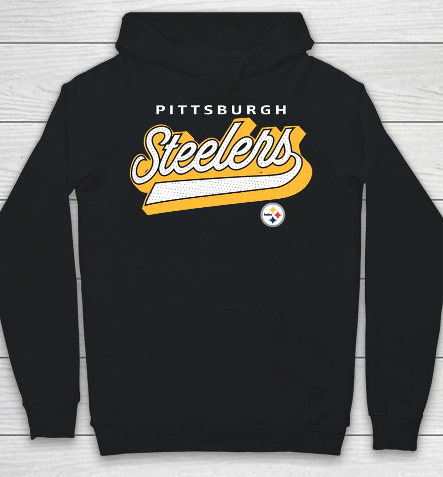 Men's Fanatics Black Pittsburgh Steelers First Contact Hoodie