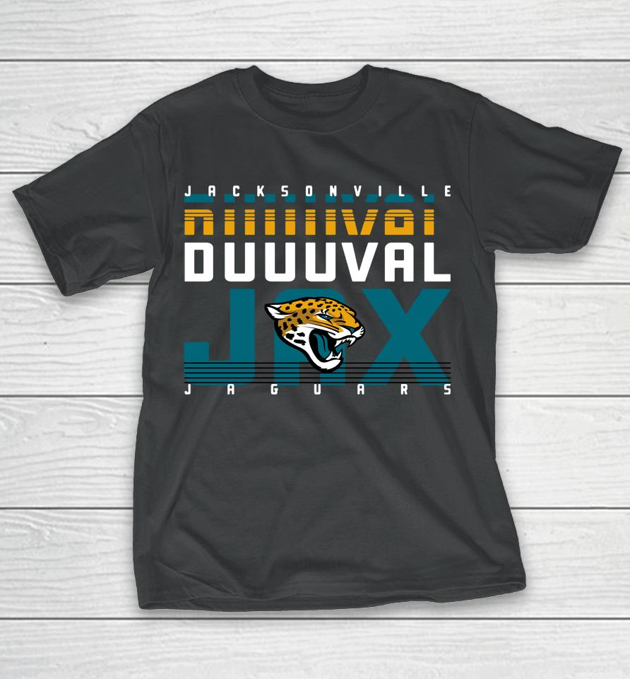 Men's Fanatics Branded Black Jacksonville Jaguars Hometown Collection Prime Time T-Shirt