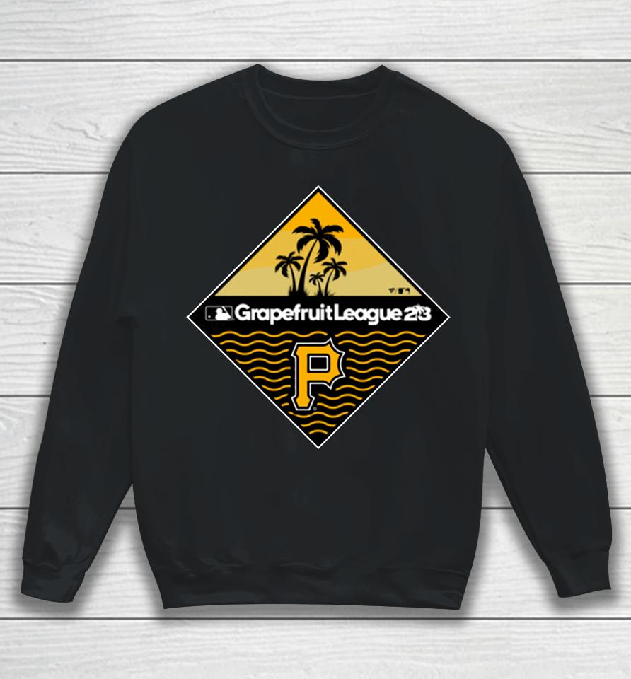 Men's Fanatics Branded Black Pittsburgh Pirates 2023 Mlb Spring Training Diamond Sweatshirt