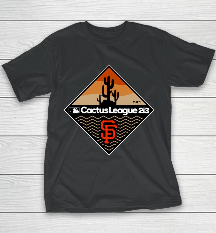 Men's Fanatics Branded Black San Francisco Giants 2023 Mlb Spring Training Diamond Youth T-Shirt