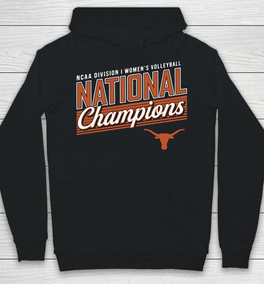Men's Fanatics Branded Charcoal Texas Longhorns 2022 Women's Volleyball National Champions Hoodie