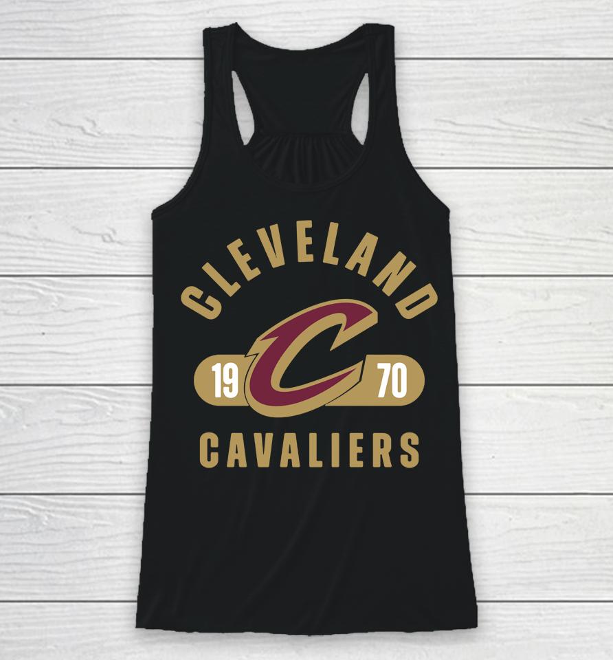 Men's Fanatics Branded Cleveland Cavaliers Attack Colorblock Racerback Tank