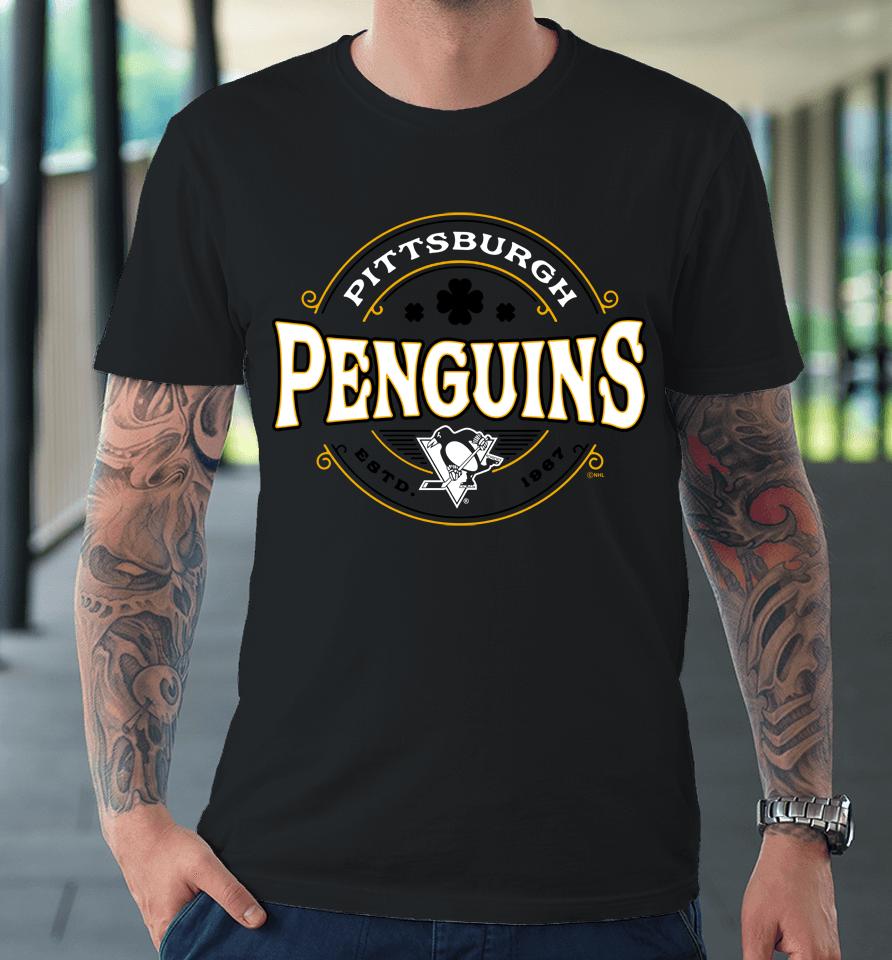 Men's Fanatics Branded Kelly Green Pittsburgh Penguins St Premium T-Shirt