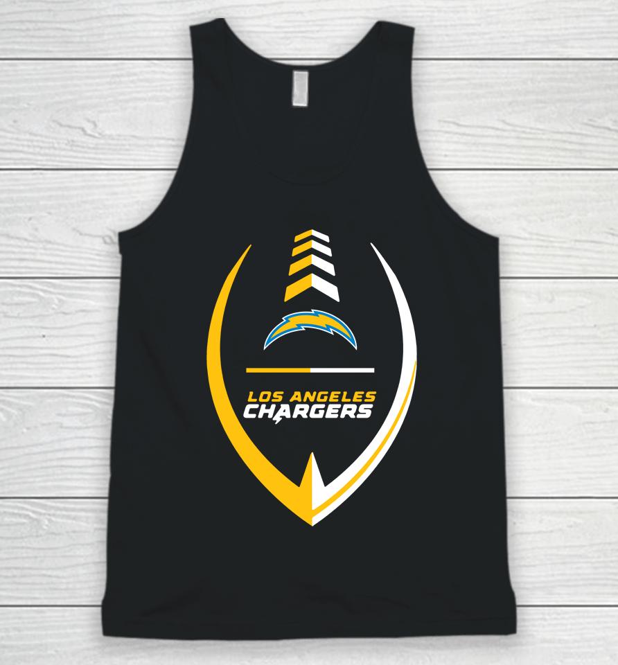Men's Fanatics Branded Los Angeles Chargers Big And Tall Team Lockup Unisex Tank Top