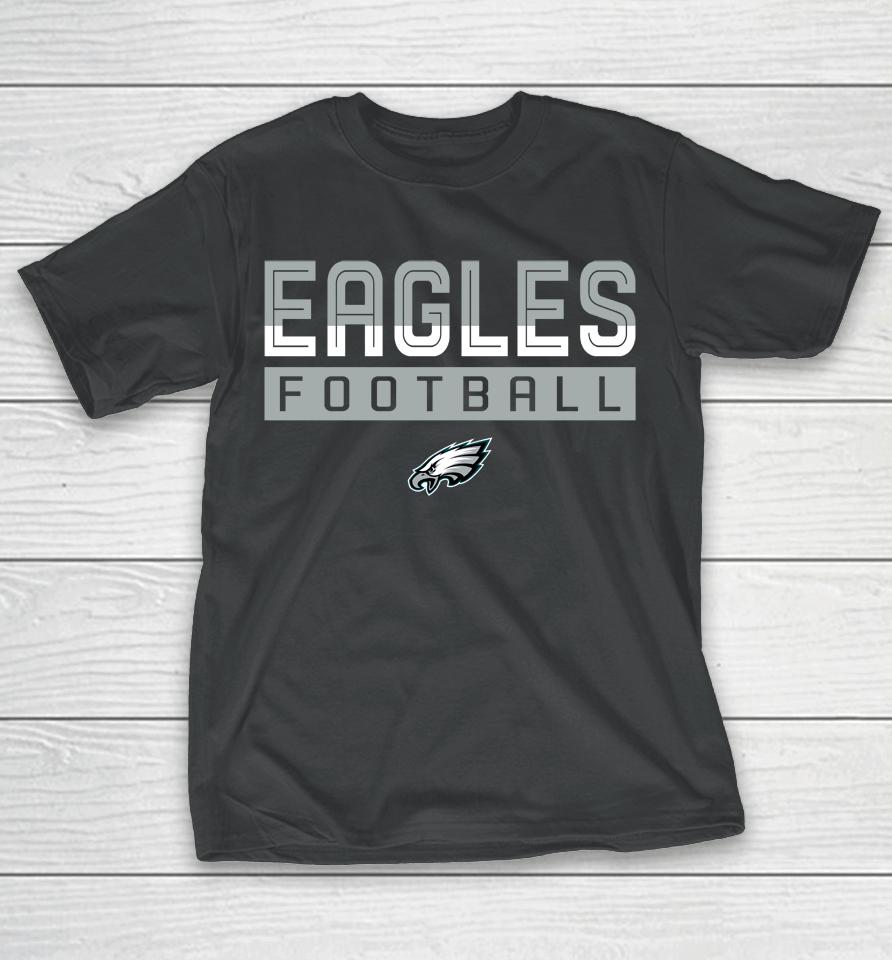 Men's Fanatics Branded Midnight Green Philadelphia Eagles First Sprint Transitional T-Shirt