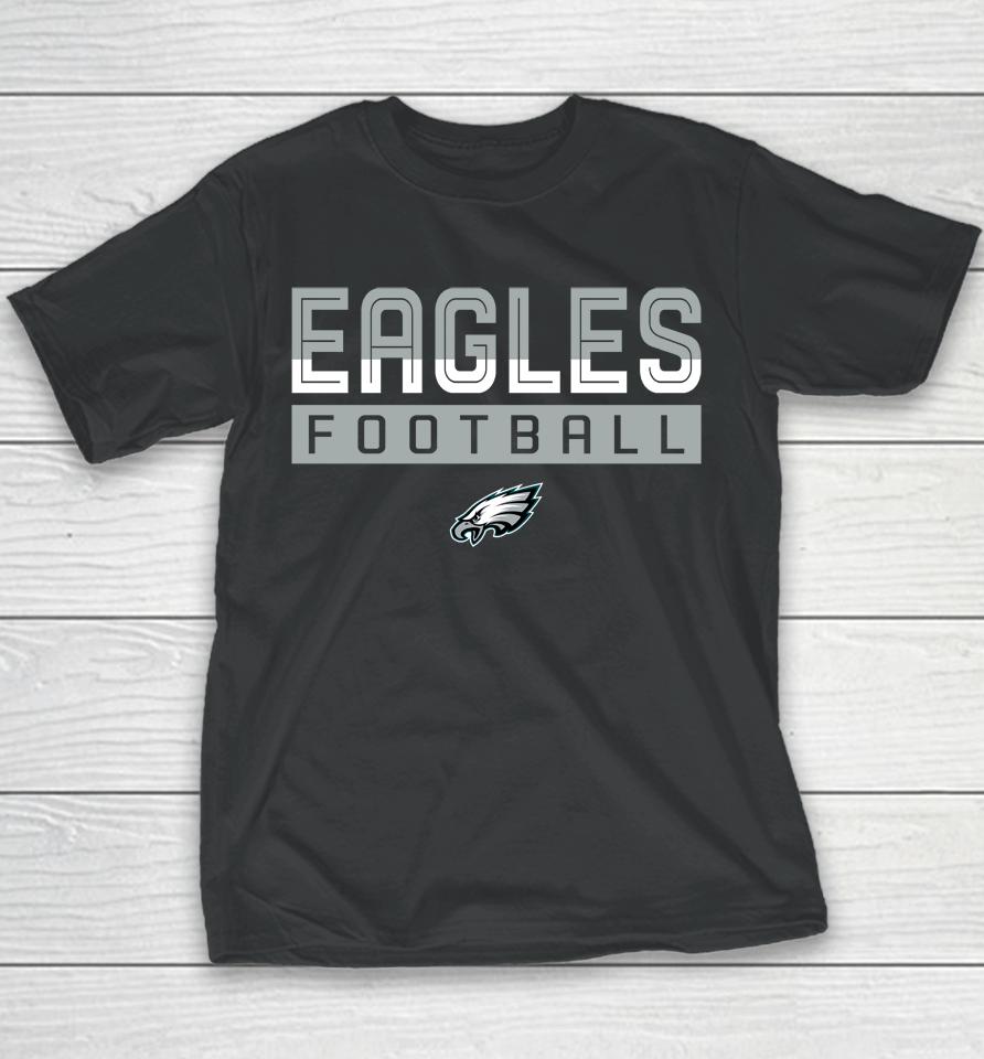 Men's Fanatics Branded Midnight Green Philadelphia Eagles First Sprint Transitional Youth T-Shirt