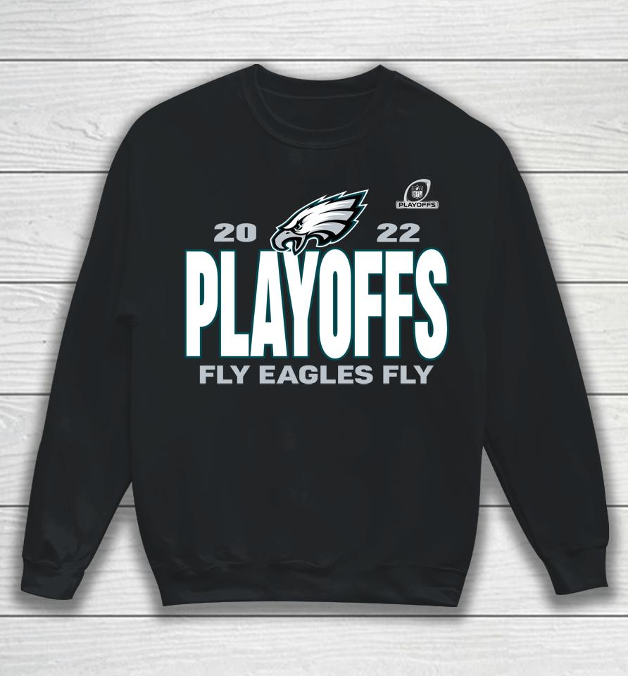Men's Fanatics Branded Philadelphia Eagles 2022 Nfl Playoffs Our Time Sweatshirt
