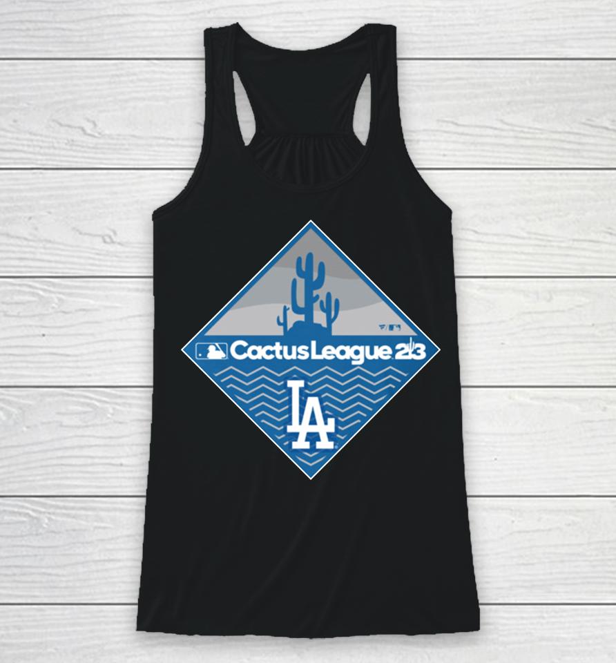 Men's Fanatics Branded Royal Los Angeles Dodgers 2023 Mlb Spring Training Diamond Racerback Tank