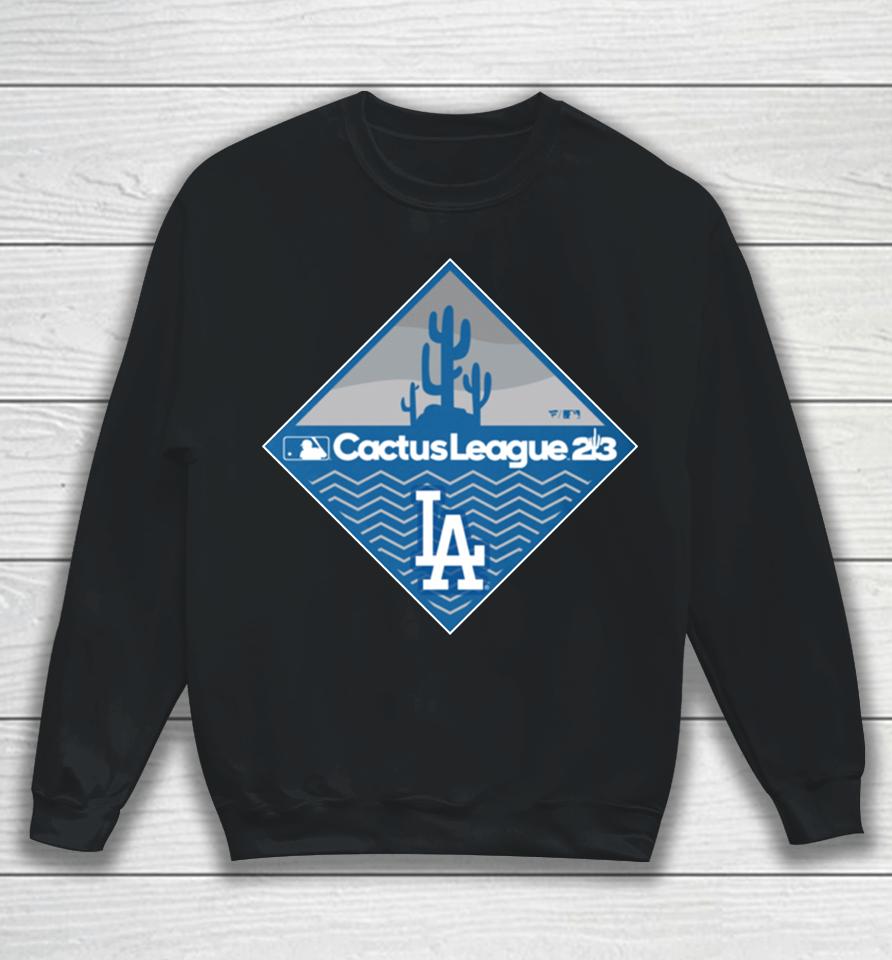 Men's Fanatics Branded Royal Los Angeles Dodgers 2023 Mlb Spring Training Diamond Sweatshirt