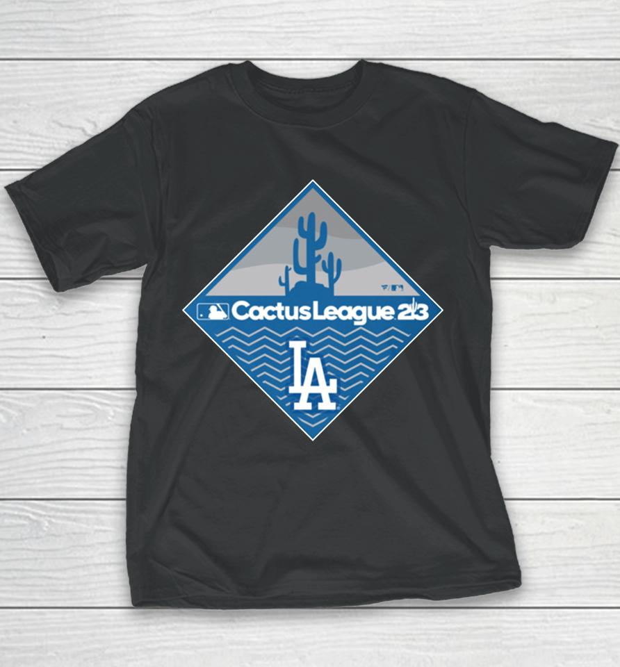 Men's Fanatics Branded Royal Los Angeles Dodgers 2023 Mlb Spring Training Diamond Youth T-Shirt