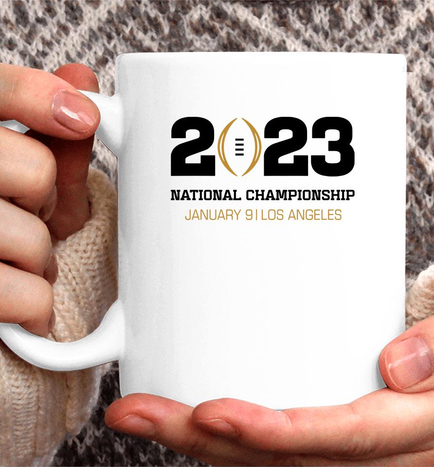 Men's Fanatics Branded White Los Angeles College Football Playoff 2023 Event Logo Coffee Mug