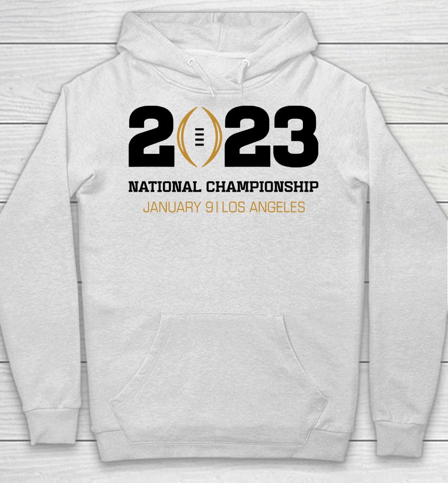 Men's Fanatics Branded White Los Angeles College Football Playoff 2023 Event Logo Hoodie