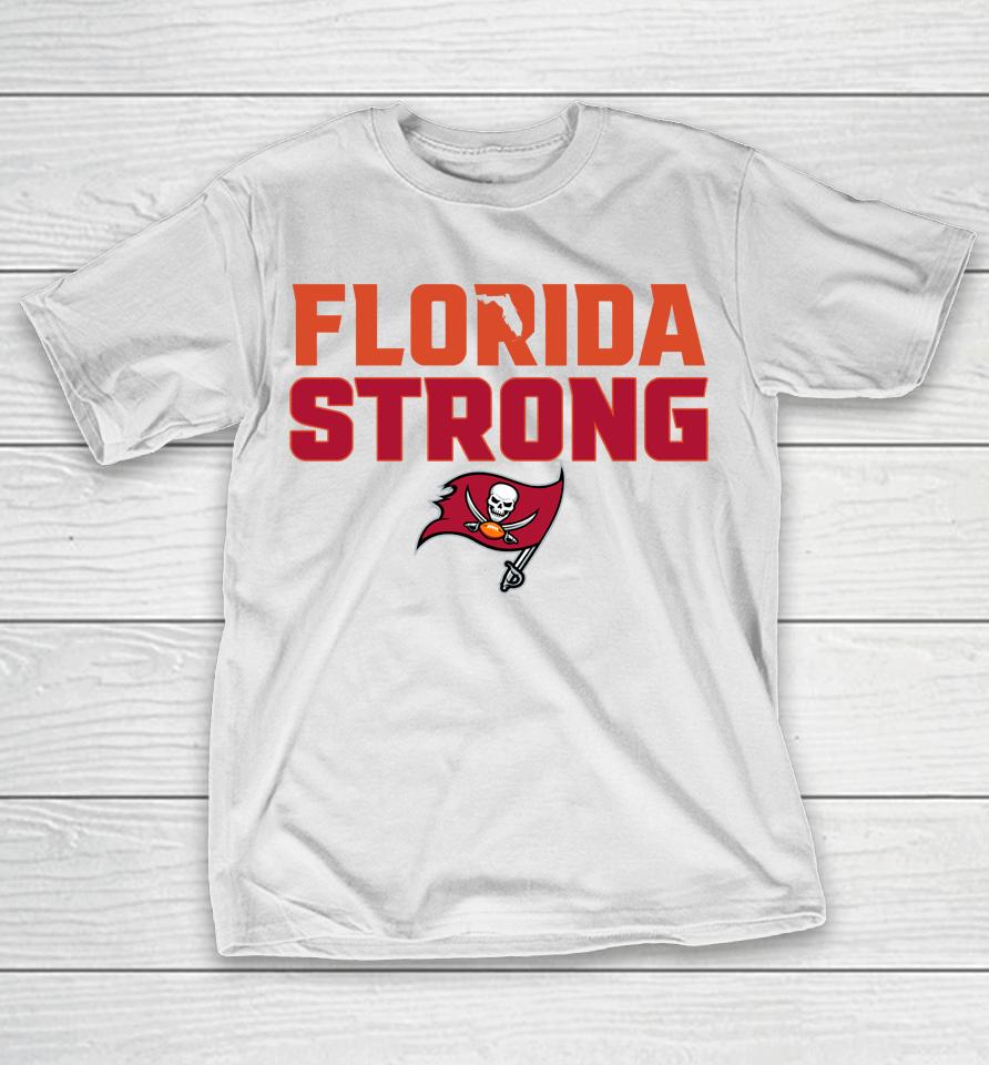 Men's Fanatics Branded White Tampa Bay Buccaneers Florida Strong T-Shirt