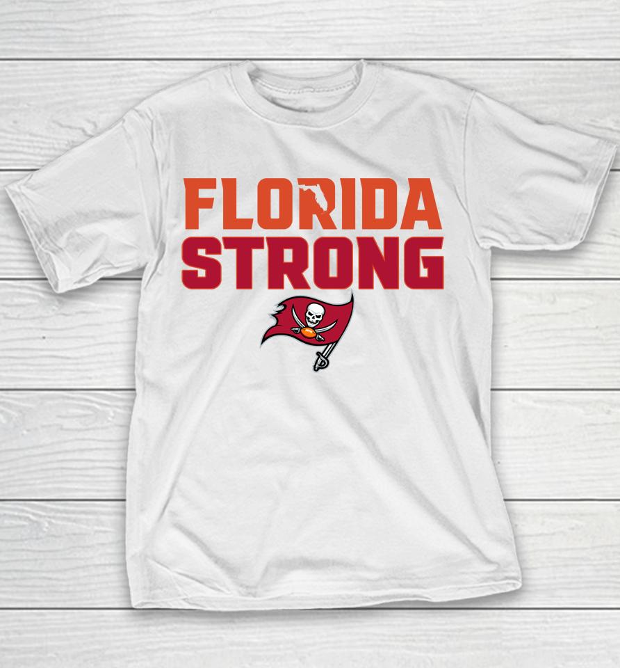 Men's Fanatics Branded White Tampa Bay Buccaneers Florida Strong Youth T-Shirt