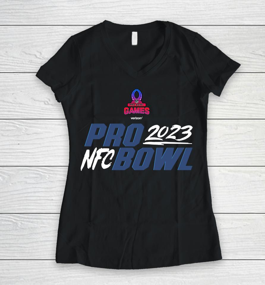 Men's Fanatics Minnesota Vikings Nfc 2023 Pro Bowl Pick-A-Player Women V-Neck T-Shirt