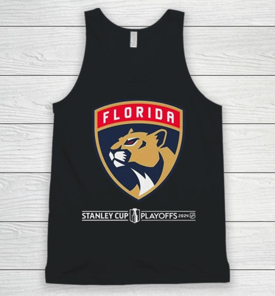 Men’s Florida Panthers Fanatics Branded Red 2024 Stanley Cup Playoffs Unisex Tank Top