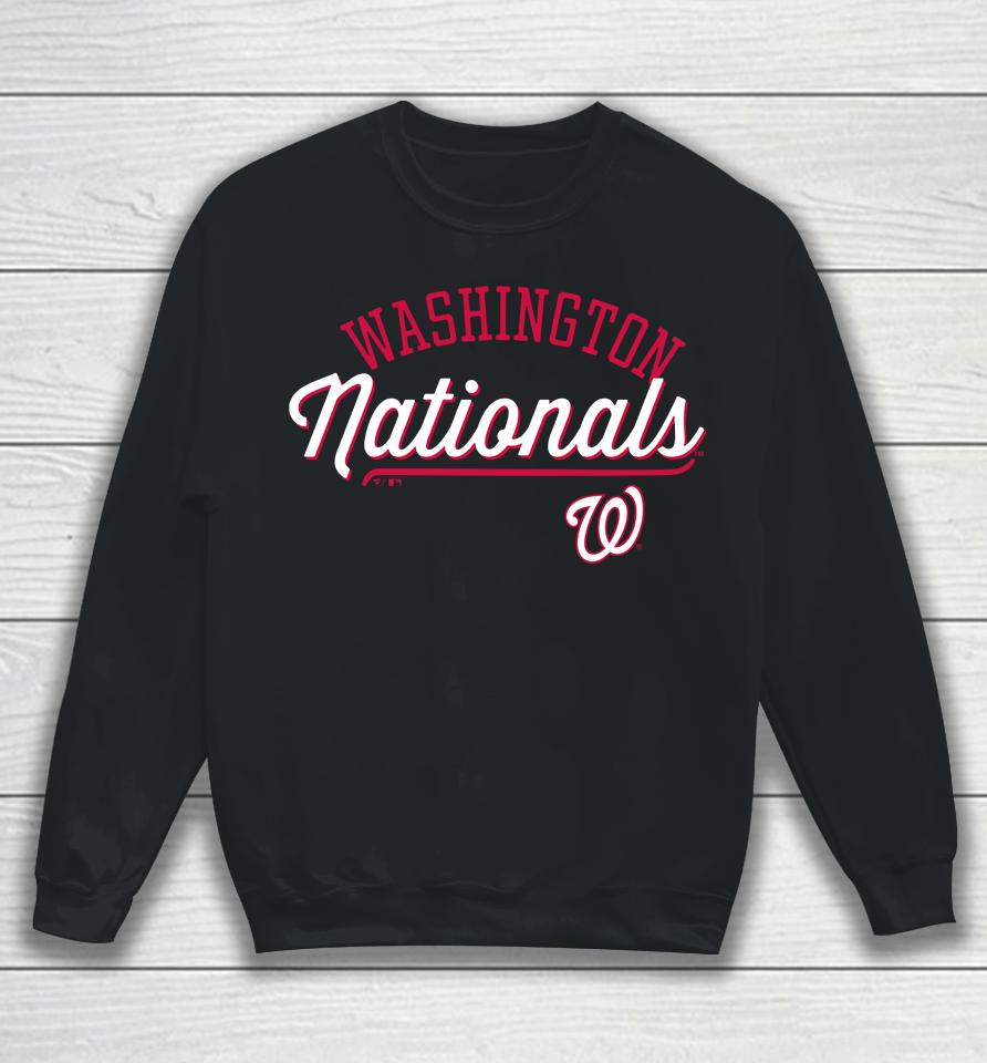 Men's Gray Washington Nationals Fanatics Branded Simplicity Sweatshirt