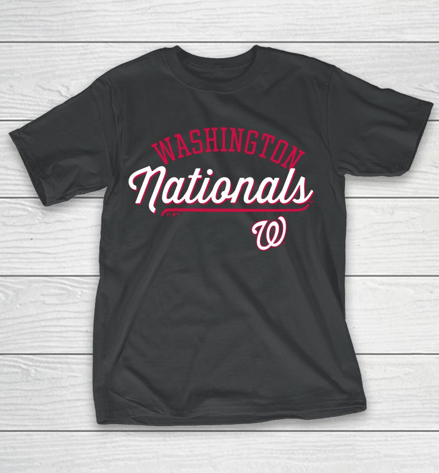 Men's Gray Washington Nationals Fanatics Branded Simplicity T-Shirt