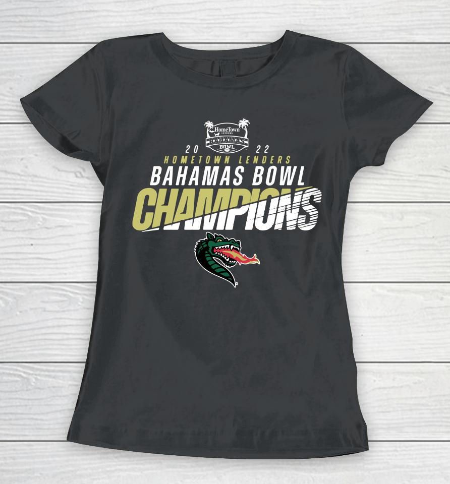 Men's Green Uab Blazers 2022 Bahamas Bowls Champions Women T-Shirt