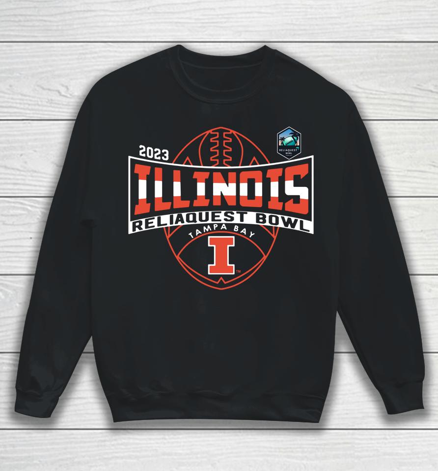 Men's Illinois Football 2023 Reliaquest Bowl Sweatshirt