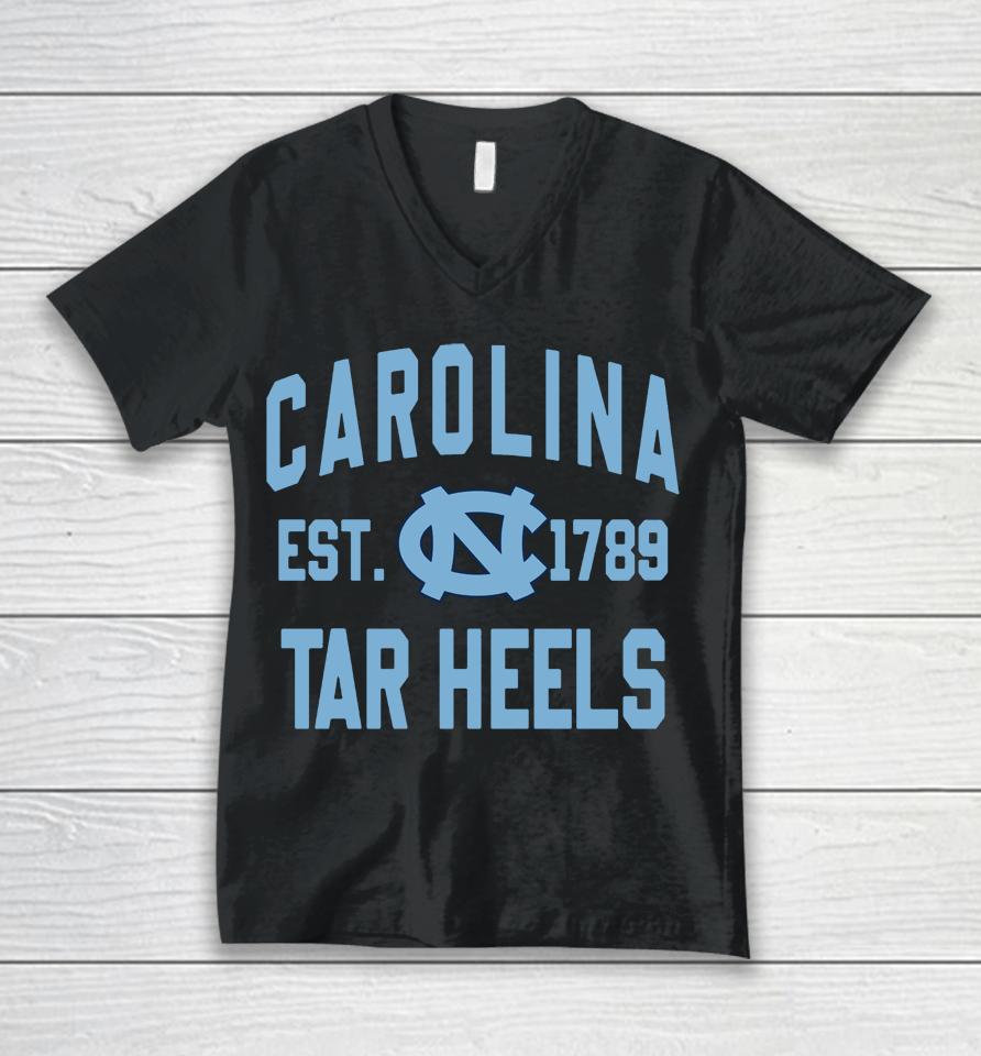 Men's League Collegiate Wear North Carolina Tar Heels 1274 Victory Falls Unisex V-Neck T-Shirt