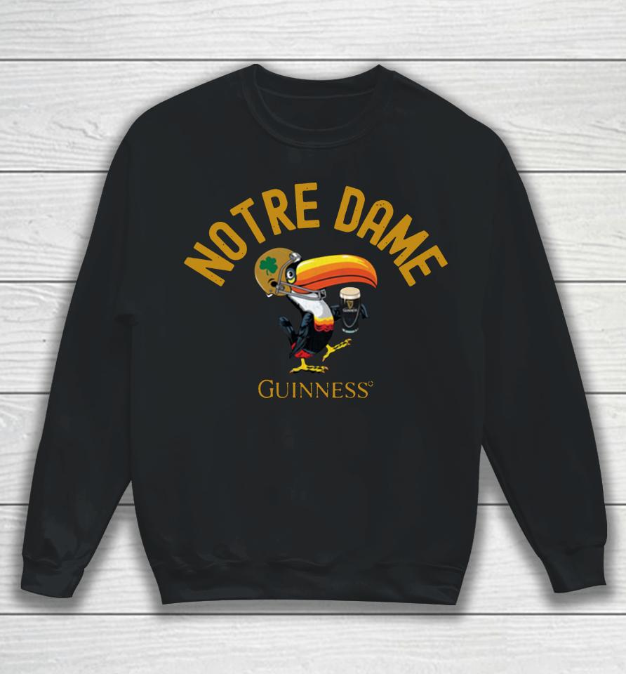 Men's League Collegiate Wear Notre Dame Fighting Irish Guinness Victory Falls Tri-Blend Sweatshirt